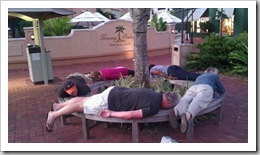 Group Planking