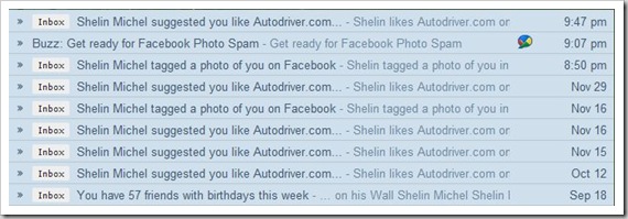 shelin spam