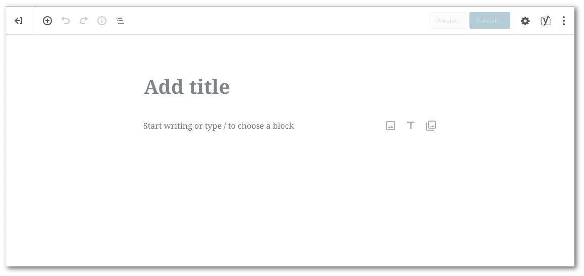 This is the new style editor (Gutenberg)